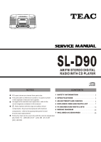 Teac SL-D90-Service-Manual